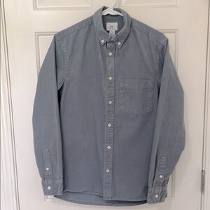 Men’s H&M Corduroy Button Down Shirt Size XS